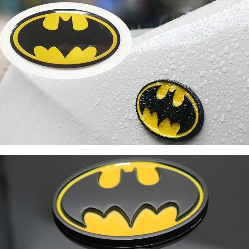 

1PC 3D Batman Logo Emblem Stickers Auto Car Emblem Badge Sticker Car Styling Accessories