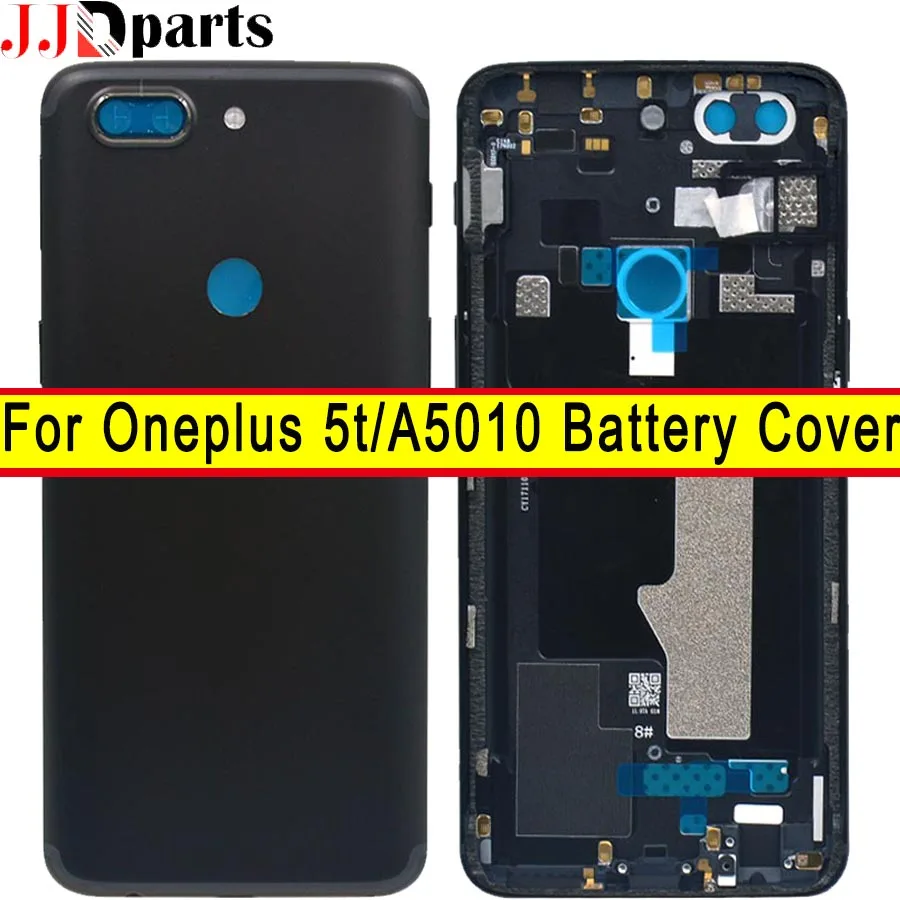 Задний корпус OnePlus A5010 5T Крышка батарейного отсека задняя дверь корпус один плюс замена OnePlus 5T Batt3+ 6ery крышка