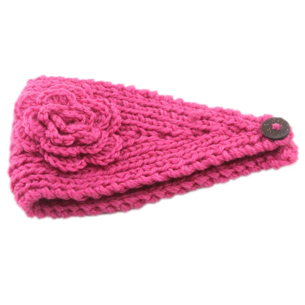 2019 Winter Warmer Knitted Elastic Wide Headbands Turban Lady Women Wide Stretch Solid Hairband Headwrap Hair Accessories 923