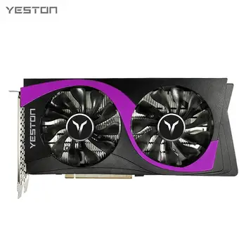 

Yeston RTX2060 6G D6 GAEA Graphics Card 1365 1680MHz 14GHz 6G 192Bit GDDR6 game graphics card DVI-D+HDMI+DP video card for PC