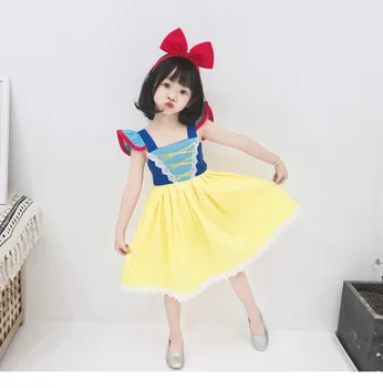 

Princess Snow White Dress for Girls Girl Prom Princess Dress Kids Cosplay Gifts Intant Party Teenager Clothing