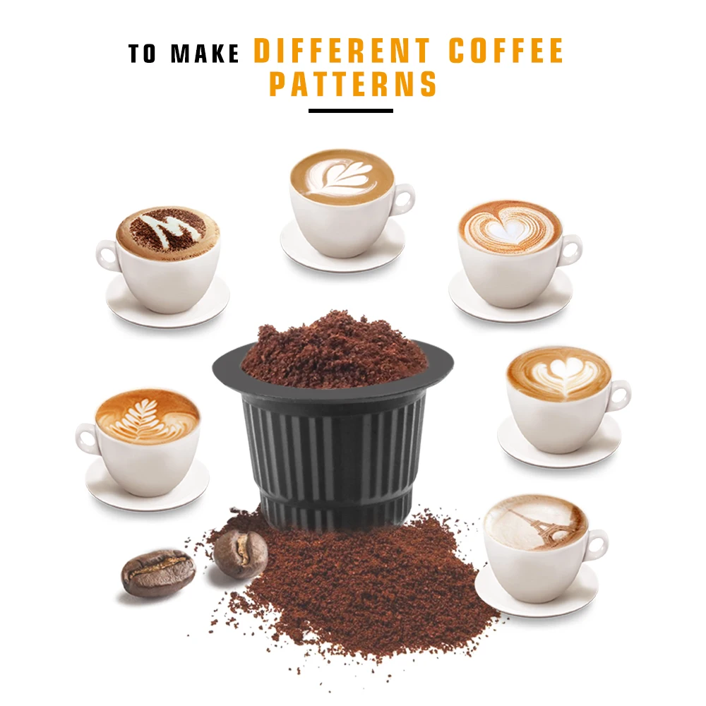 iCafilas Disposable Coffee Capsule Pod With Aluminum Seal Foils Lids