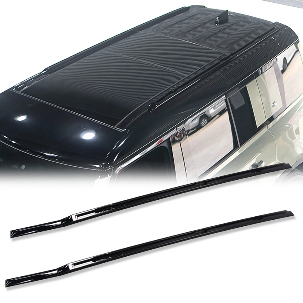 

Aluminum Alloy Roof Rack for Land Rover Defender L663 4D 110 2020 Rails Bar Luggage Carrier Bars top Cross bar Rack Rail Boxes