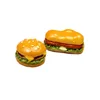 10Pcs/Set Mini Simulation Food Hamburger Pretend Play For Doll Kitchen Toys Dollhouse Miniatures Classic Charms DIY Decoration 6