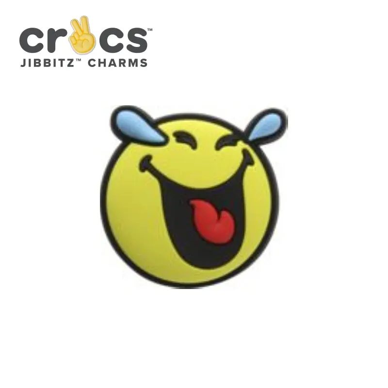 10006986 Tears of Joy Original Crocs Jibbitz Anstecker Lachendes Smiley 