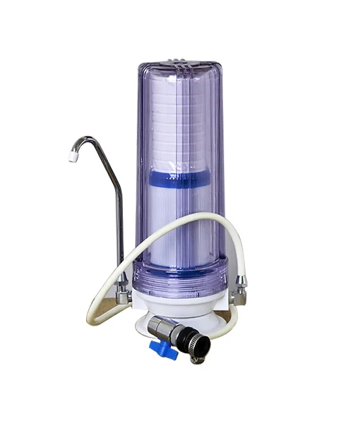 Cartouche filtrante double PP et charbon actif 10 pouces 5 microns