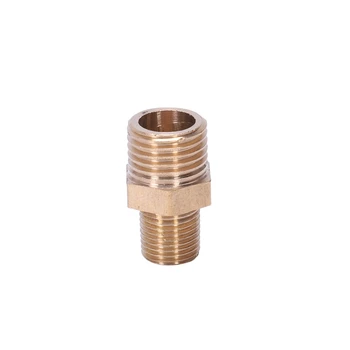 

18.5mm Long 1/4 inch PT 1/8inch PT Hex External Nipple Reduce Connector Connector