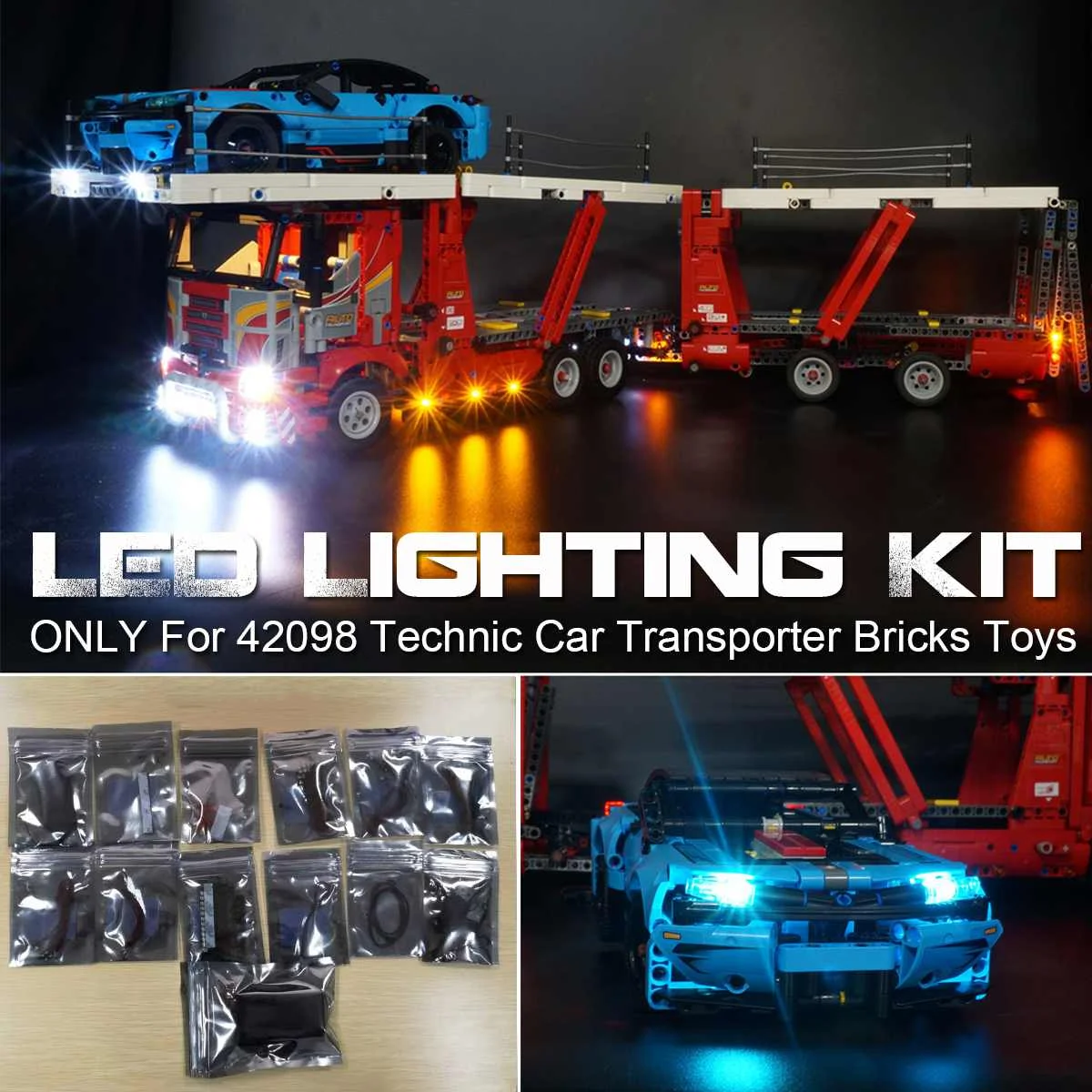 lego technic 42096 car transporter