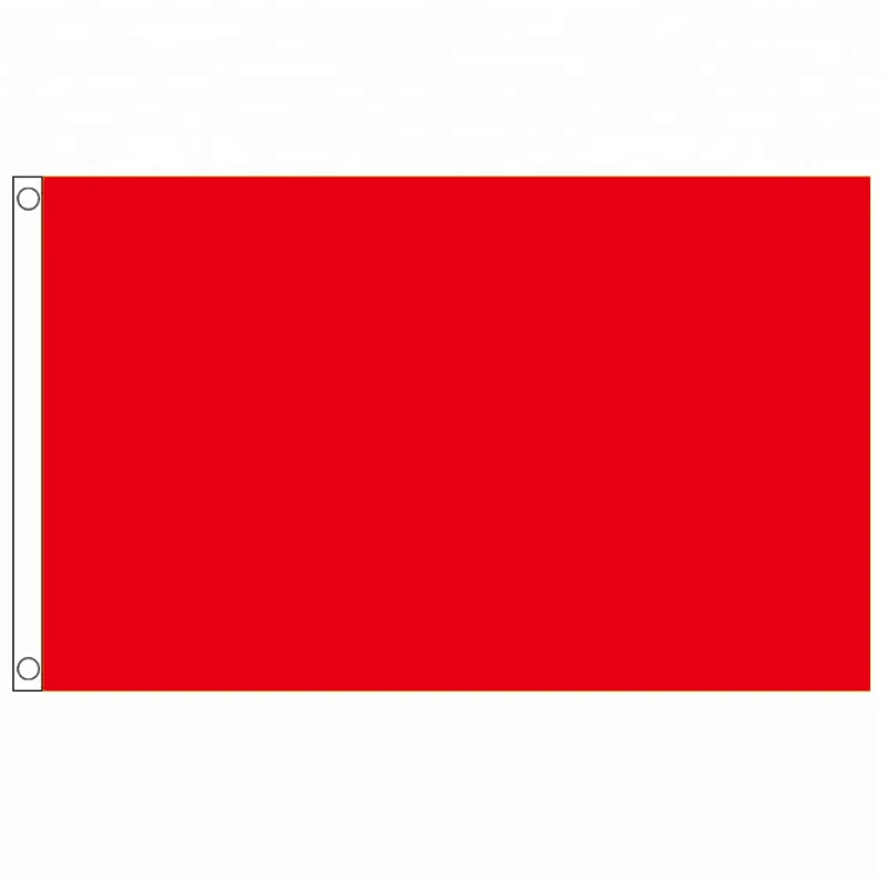 free  shipping  xvggdg    90+150cm  Red Flags  Solid Color banner   For decoration