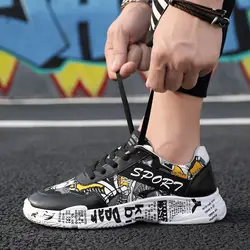 2019 Harajuku осенние винтажные кроссовки воздухопроницаемые кроссовки для мужчин повседневная мужская обувь модные Tenis Masculino взрослые