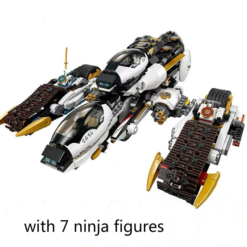 Новинка 1146 шт. ниндзя Ultra Stealth Raider строительные блоки подходят для Ninjagoes 70595