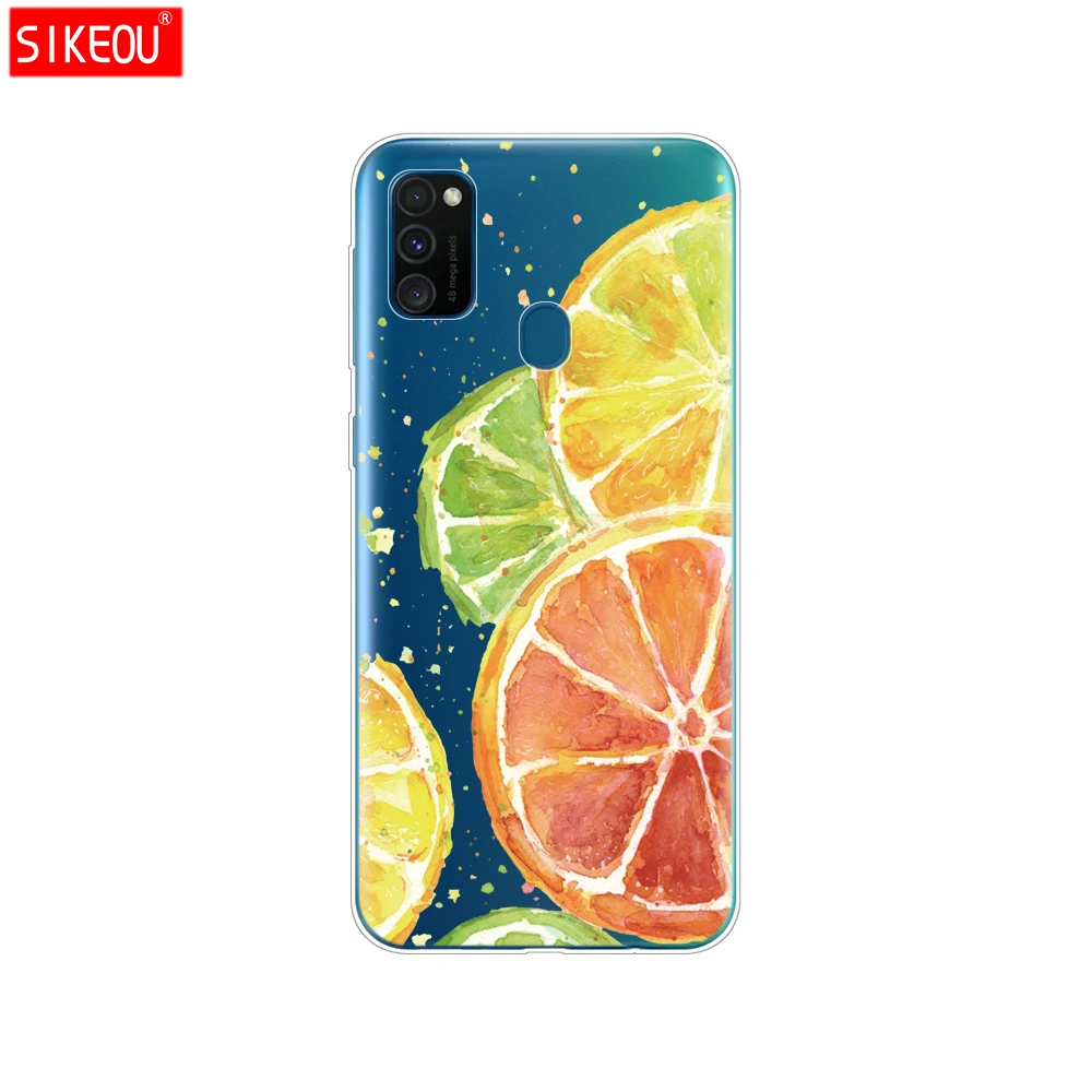 Чехол для Samsung Galaxy M30s чехол телефона M 30s задняя панель с рисунком из мягкого