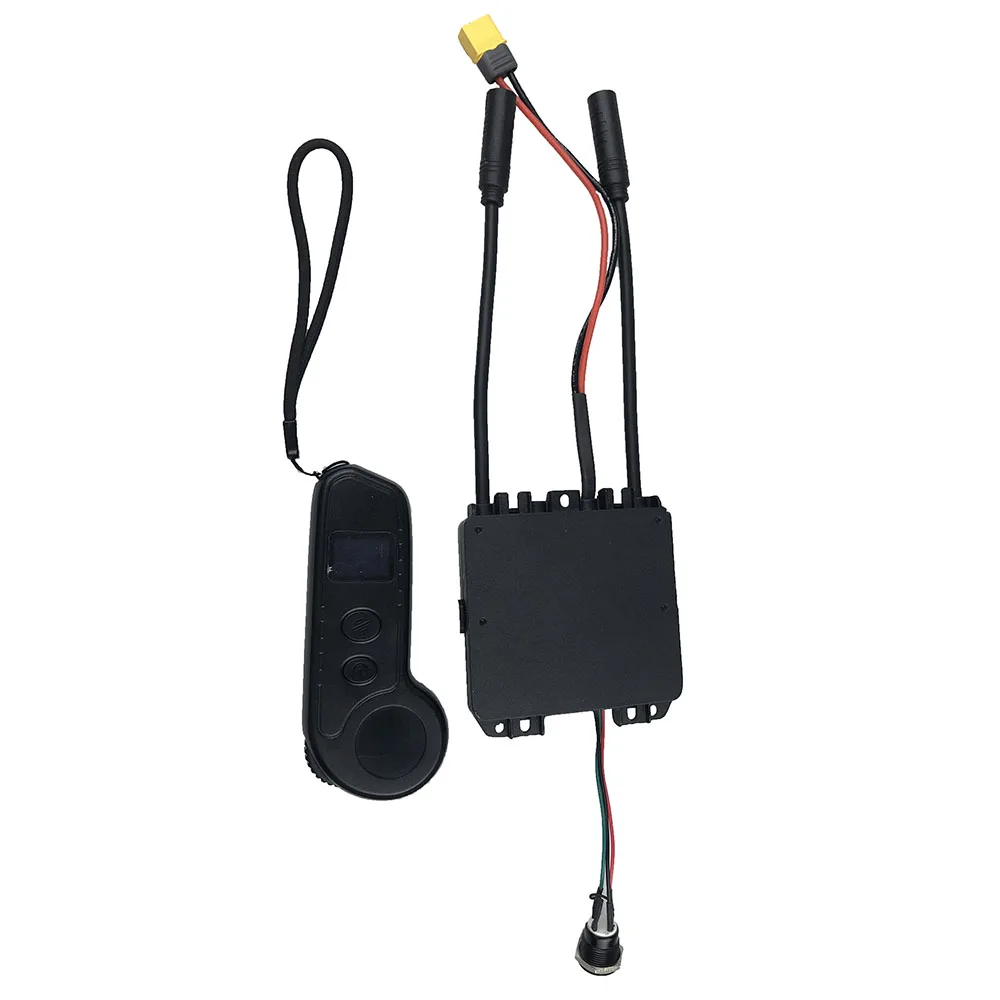 

Wheel control 4-speed adjustment LCD display wireless remote control Electric skateboard DIY brushless motor controller 36V