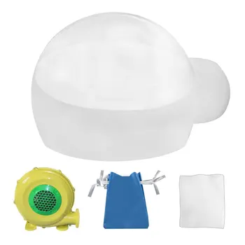 

Innovative Stargaze Outdoor Single Tunnel Inflatable Bubble Camping Tent Transparent Half-n-half Look Great For Outdoor