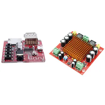 

MP3 Car Speaker Amplifier Modified Bluetooth 4.1 & XH-M544 TPA3116DA TPA3116 D2 Mono Power o Amplifier Amp Board