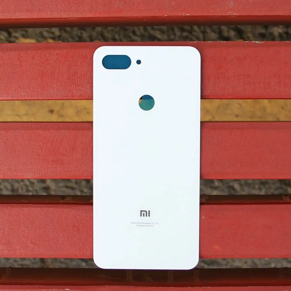 Xiao Mi Xiaomi Оригинальный чехол со стеклянной батареей для 8 lite Lite Mi8 задняя крышка
