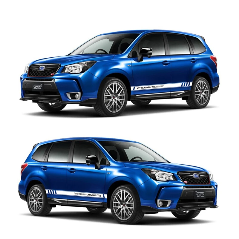 sport car sticker For Subaru Outback XV Mark Levinson Exterior Side door Decal Car Vinyl Film 1 Pair