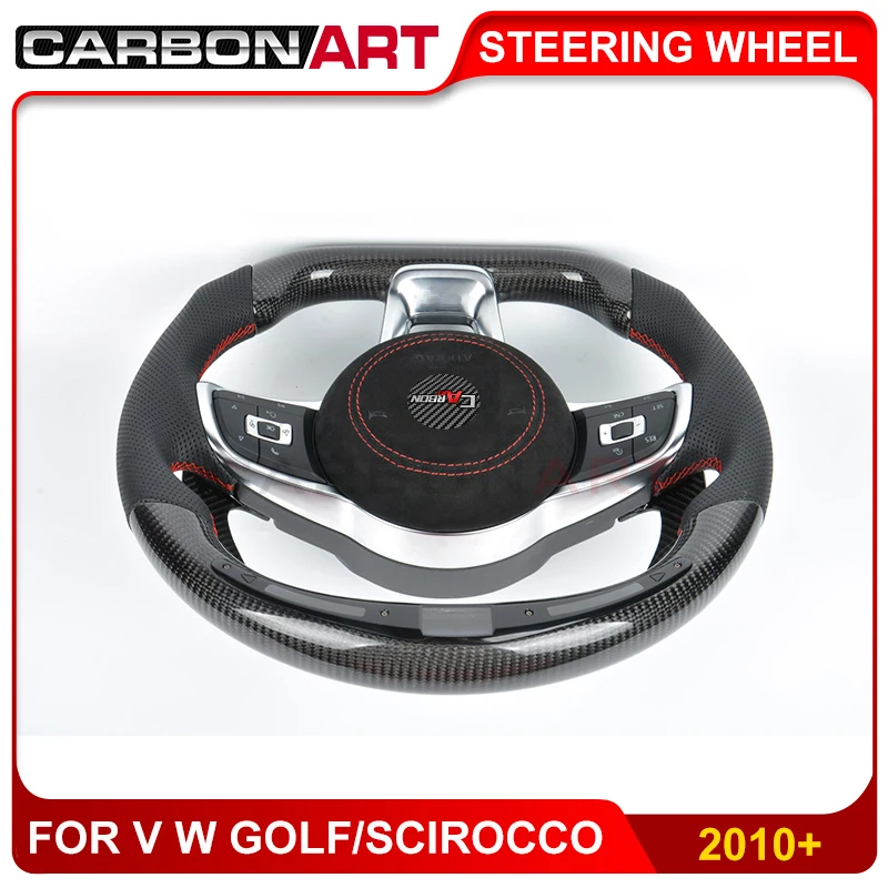 Светодиодный гоночный дисплей рулевое колесо для golf 6 Golf 7 Scirocco автостайлинг