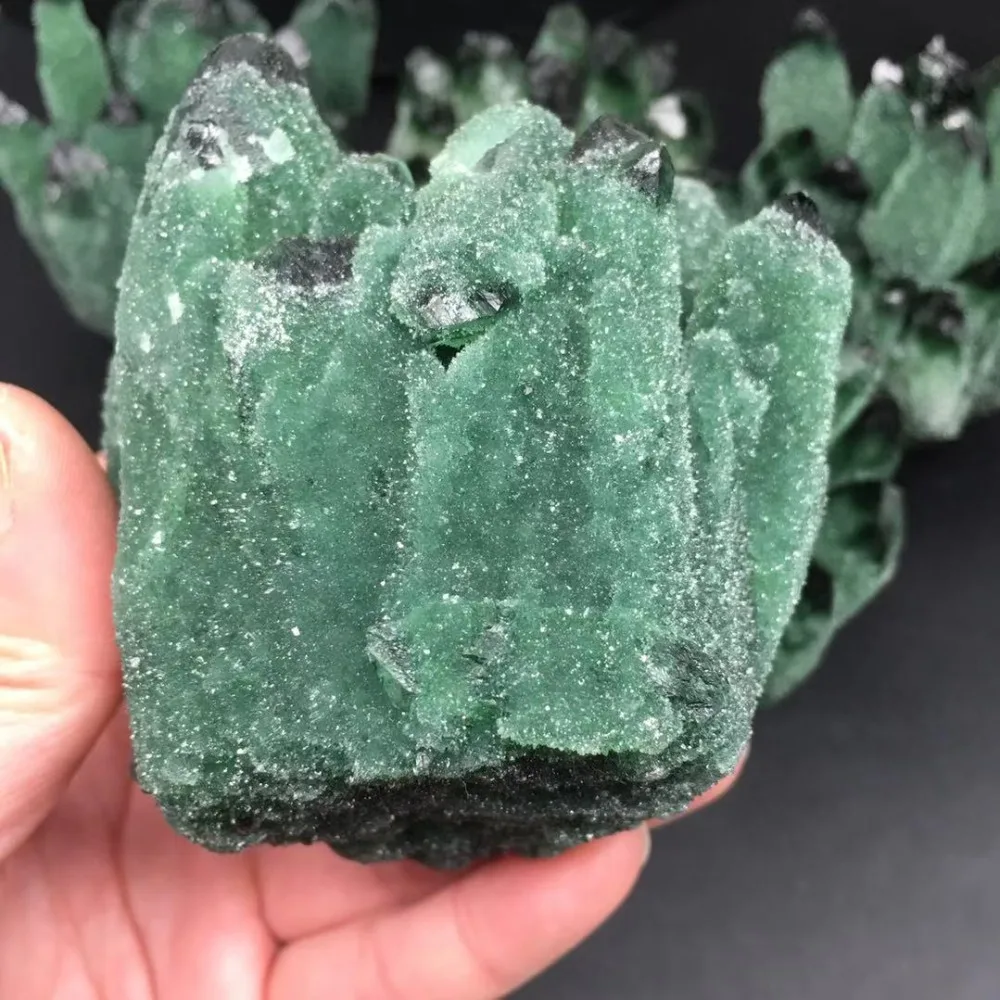 green crystals cluster (7)