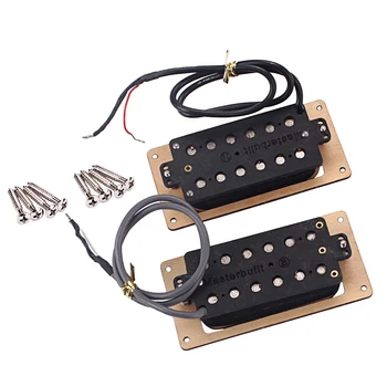 

2pcs Double Coil Humbucker Pickup For 6 String Electric Guitar Replacement