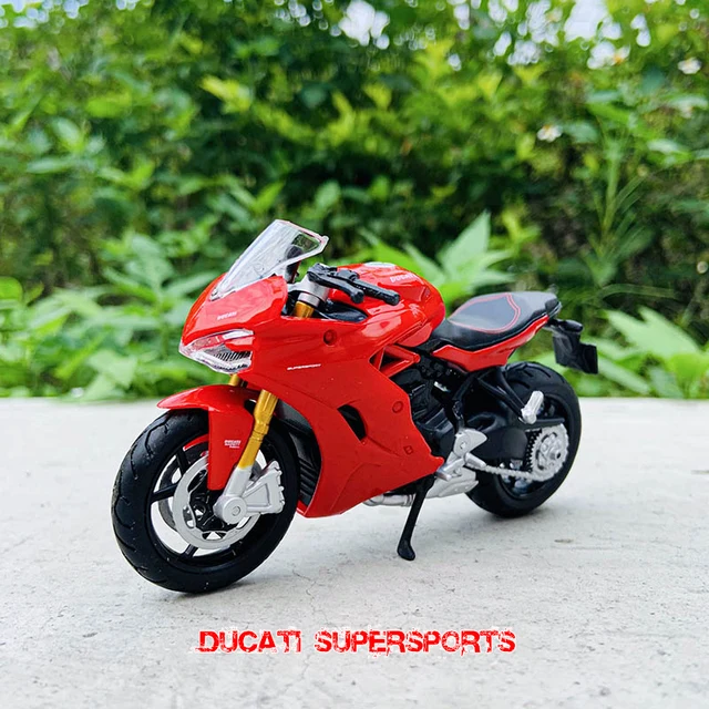 Maisto 1:18 16 styles Ducati Hypermotard original authorized simulation alloy motorcycle model toy car gift collection Supersports