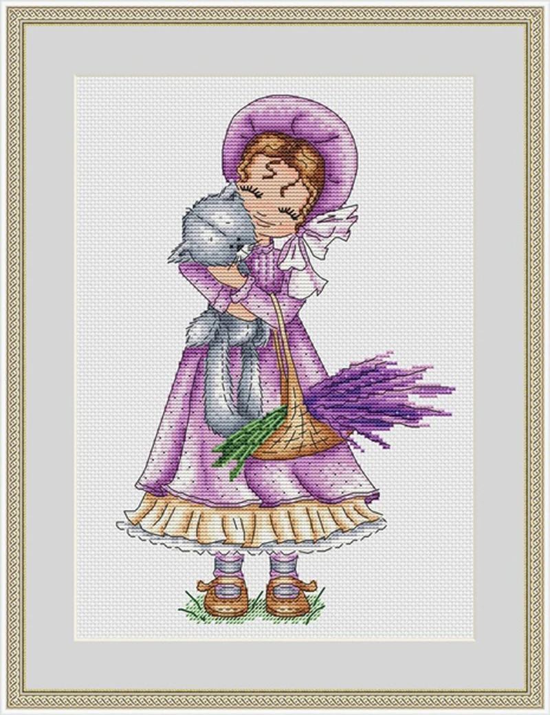 女孩系列-薰衣草