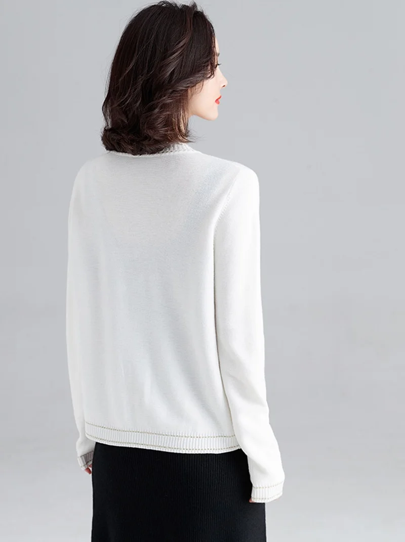 Women Caridgan Sweaters V Neck Solid Causal Knitwear Single Breasted Casual Knit Cardigan Outwear Winter Jacket Coat AA4996