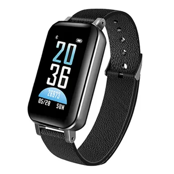 

T89 Dual Bluetooth Earphone Smart Bracelet Heart Rate Blood Pressure Monitor Call Message Reminder Watch Men Women