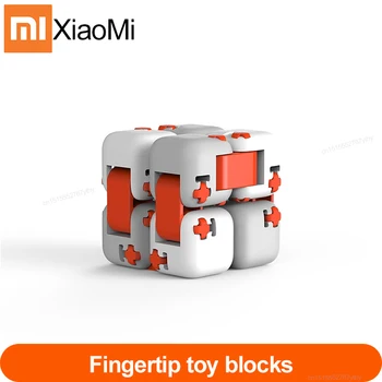 

Original xiaomi mitu Cube Spinner Finger Bricks Intelligence Toys Smart Finger Toys Portable For xiaomi smart home Gift for Kid