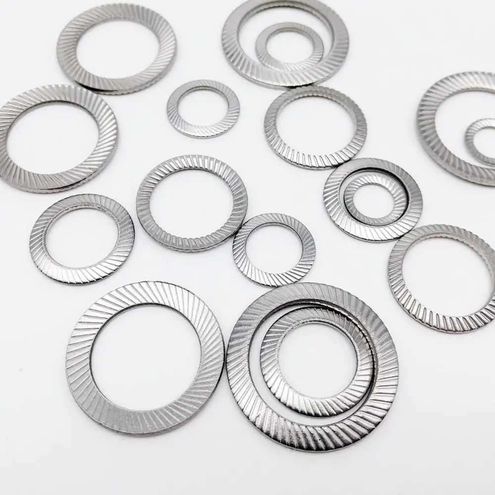 Details about   M2 M2.5 M3 M4 M5 M6 M8 M10 M12 M14 M16 M18 M20 Spring Washer Stainless Steel 316 