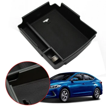 

Car Storage Box Truck Center Console Tray Armrest Container ABS plastic