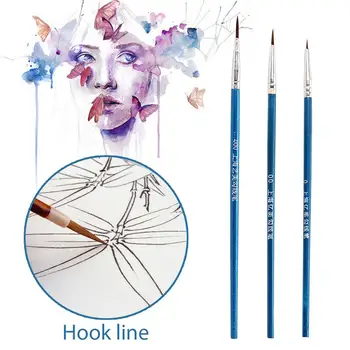 

Technical Pen Oil Painting Liquid Watercolour Paint Illustration Color School 4pcs/Set Wolves Portable Scriptliner Art Children