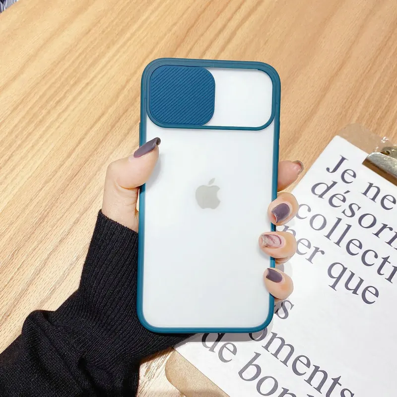 Full Camera Lens Protection Phone Case For iPhone 11 Pro Max 12 13 Mini XS MAX X XR 8 7 6 Plus SE Transparent Hard Back Cover