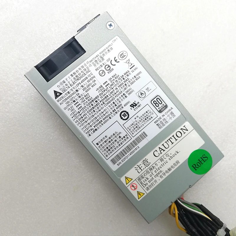Блок питания для Delta AIO FLEX NAS Малый 1U 400W источник питания DPS-400AB-12 C