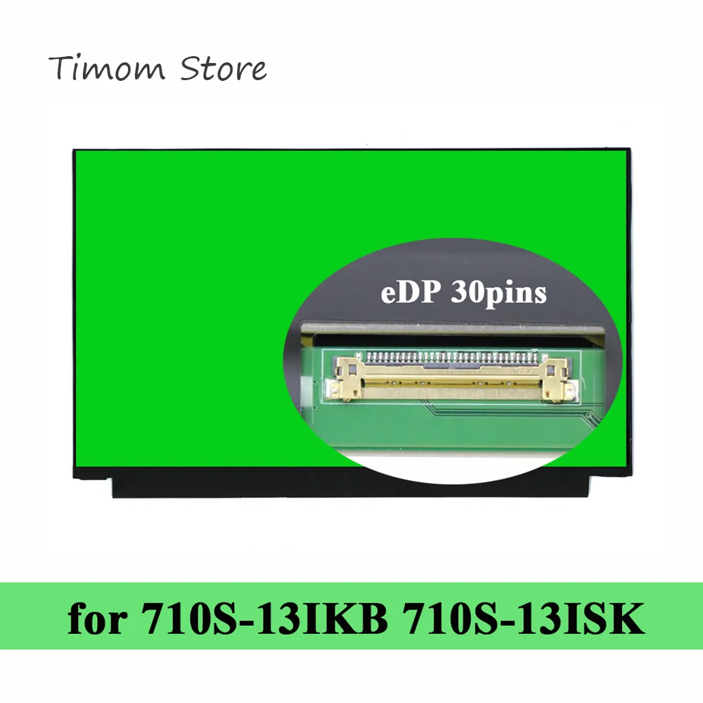 LQ133M1JW15 E fit NV133FHM N61 V8.2 LP133WF4 SPB1 M133NWF4 R0 N133HCE GP1 13 3 &quotFHD LCD для Lenovo ideapad 710S 13IKB 13ISK|ЖК-экран ноутбуков| |