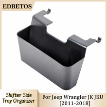 

Auto Gear Shift Storage Box Organizer Tray and JK Center Console Hanging Storage Box Fits For Jeep Wrangler JK JKU 2011-2018