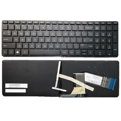 Nouveau clavier américain rétro éclairé anglais, pour HP Pavilion 15 P 15 p030nr 15 p390nr 15 P000 15 Pxxx 