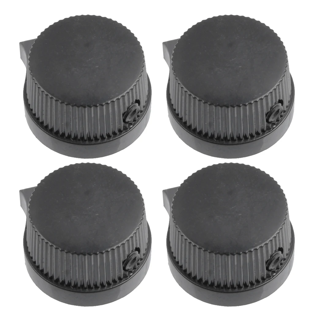 Durable 4x Guitar Effect Pedal Amplifier Potentiometer Control Knobs Musical Instrument Parts