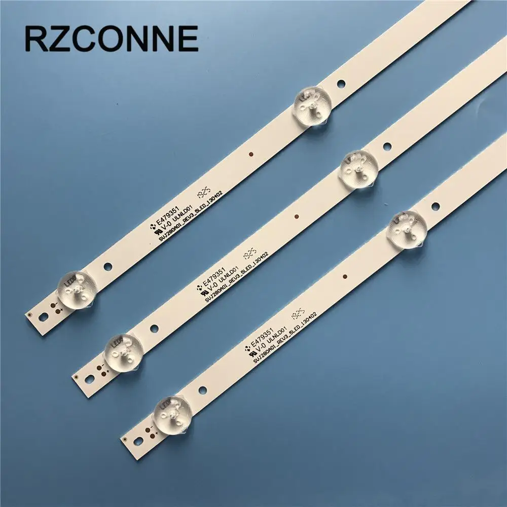 Светодиодная лента для подсветки 2013CH280 13Y SVJ280A01 REV3 5LED 130402 телевизора Proline 28 дюймов