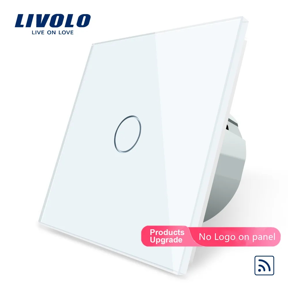 Выключатель Livolo со стеклянной панелью 220 ~ 250 В|remote touch switch|livolo eu standardtouch remote switch |