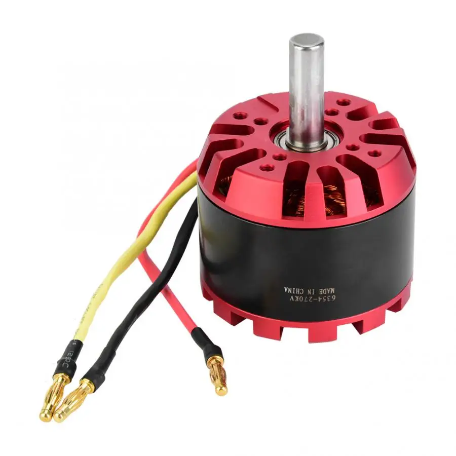 6354-270KV Outrunner Brushless Sensorless Motor for Electric Balancing Scooter Skateboard For Electric Bicycle DIY Accessory
