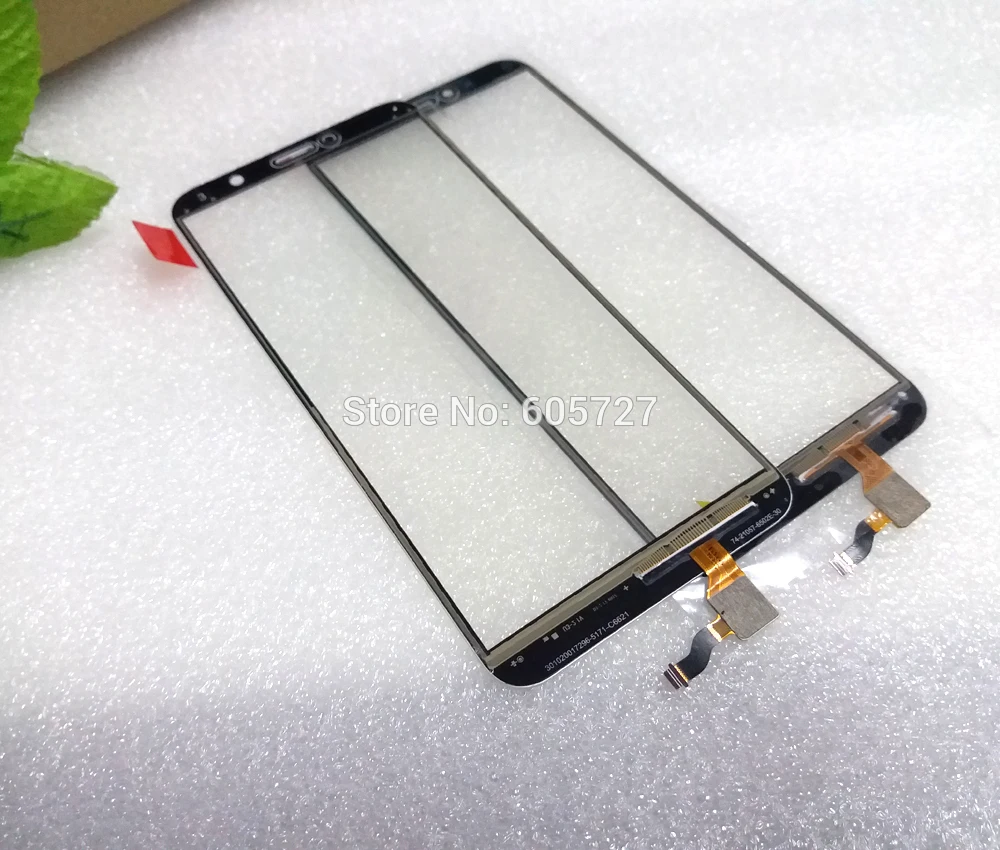 Русская версия Honor 7C тачпад дигитайзер Замена для huawei Honor 7C 5,7 ''сенсорный экран стеклянная панель с инструментами