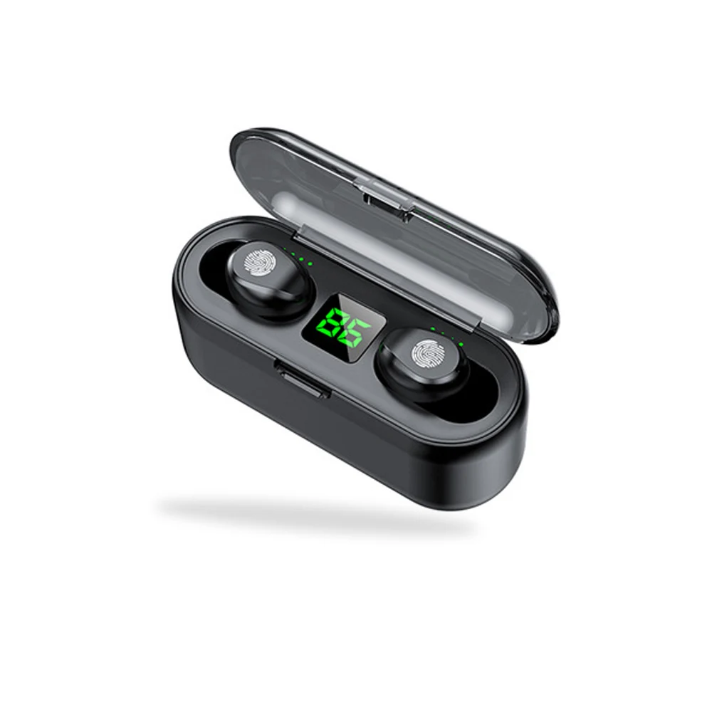 F9 TWS Bluetooth 5 0 наушники беспроводные гарнитура с сенсорным управлением