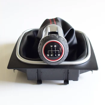 

Gear Shift Knob Gaiter Boot Cover Case Collar For VW Volkswagen Golf 5 A5 MK5 GTI GTD Jetta A6 Golf 6 MK6 R20 2004-2014