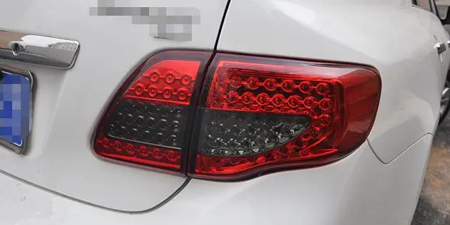 Автомобильный задний светильник VLAND factory для COROLLA, светодиодный, модный задний светильник 2008, 2009, 2010, 2011 с поворотом+ Реверс+ DRL+ тормозной светильник