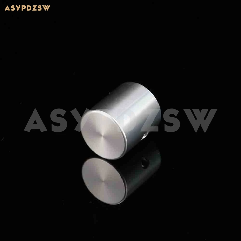 

1 PCS 20*22 High gloss silver Preamplifier Volume potentiometer Aluminum knob