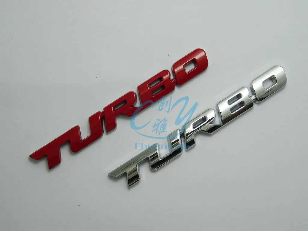 Декоративная надпись TURBO-зарядка для прикрепления этикеток TURBO Багажник автомобильный брелок с логотипом, 3D маркировки автомобиля Стикеры Спортивные Маркировки