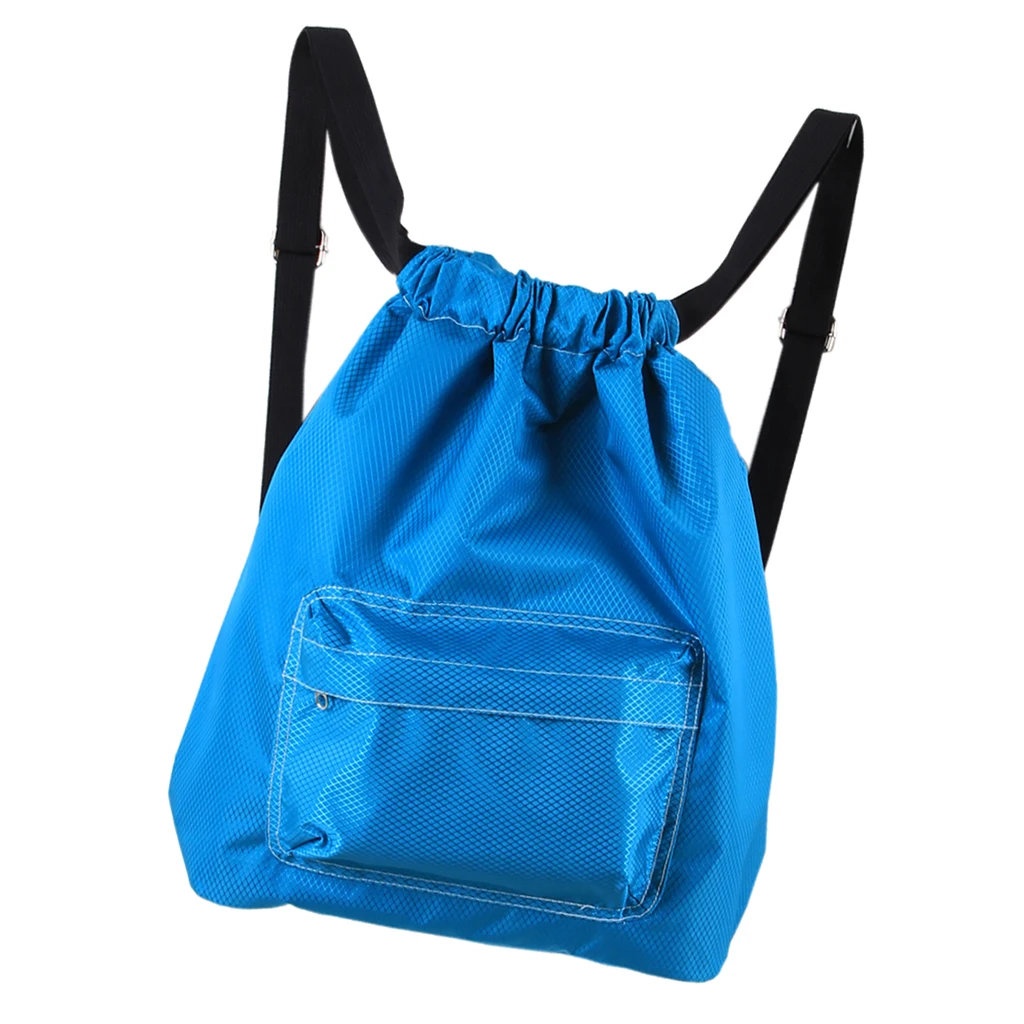Backpack Rucksack Travel Gym School Sports Work Bag Waterproof Swim Pool Pack Drawstring Bag Water Sports Pool & Accessories
