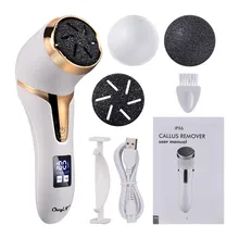 

CkeyiN Electric Pedicure Foot Care Tools Dead Skin Feet Callus Remover Heels Vacuum Cleaner Device Skin Care Foot File Machine