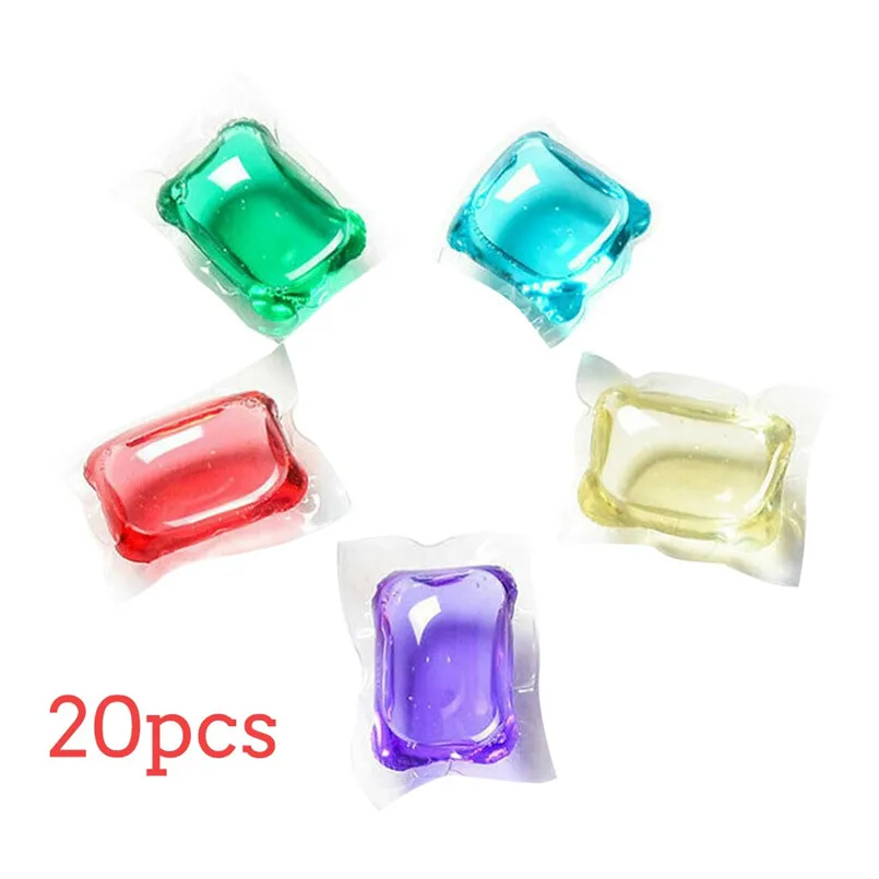 10-30pcs laundry ball gel portable laundry gel beads capsule travel washing liquid pod cleaner package laundry ball beads 30S9 (12)